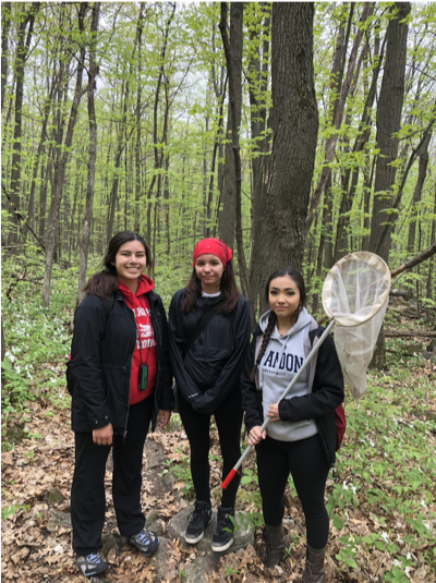Students from the Verna J. Kirkness program Forrestlab